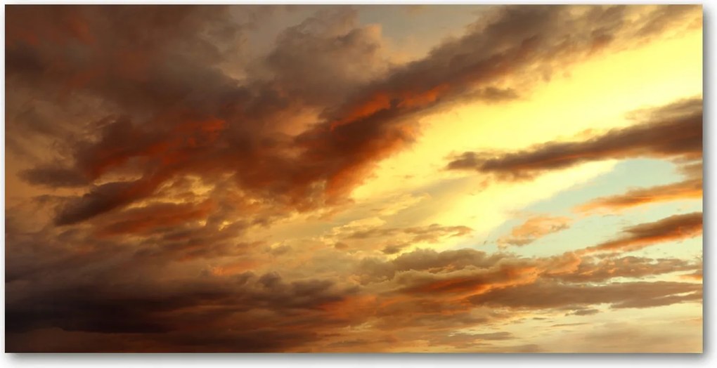 Fotó-kép edzett üveg Napfelkelte 140x70