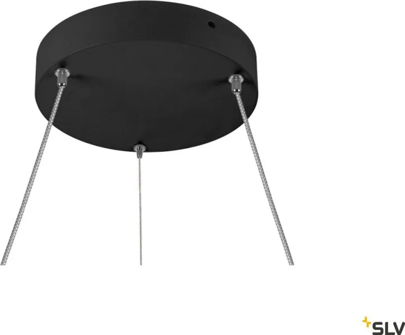 SLV 1007665 ONE Modern Led Függesztett Lámpa Fekete LED IP20