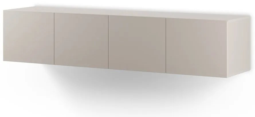 Krémszínű TV-állvány 180x38x35 cm Daroca – Marckeric
