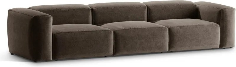 Barna kanapé 364 cm Bergamo – Cosmopolitan Design