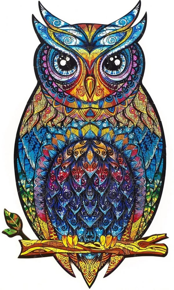 Unidragon - Bájos bagoly fa puzzle