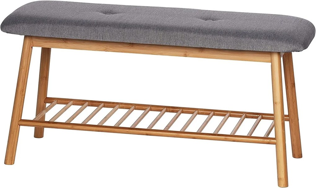 Pad fürdőszoba és előszoba tárolóval, Wenko, Bahari, bambusz