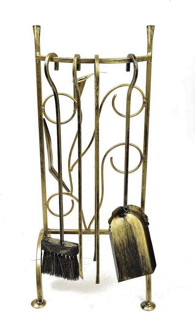 Kandalló kiegészítők Kandalló szett Szerszámok 5in1 dk-859 arany