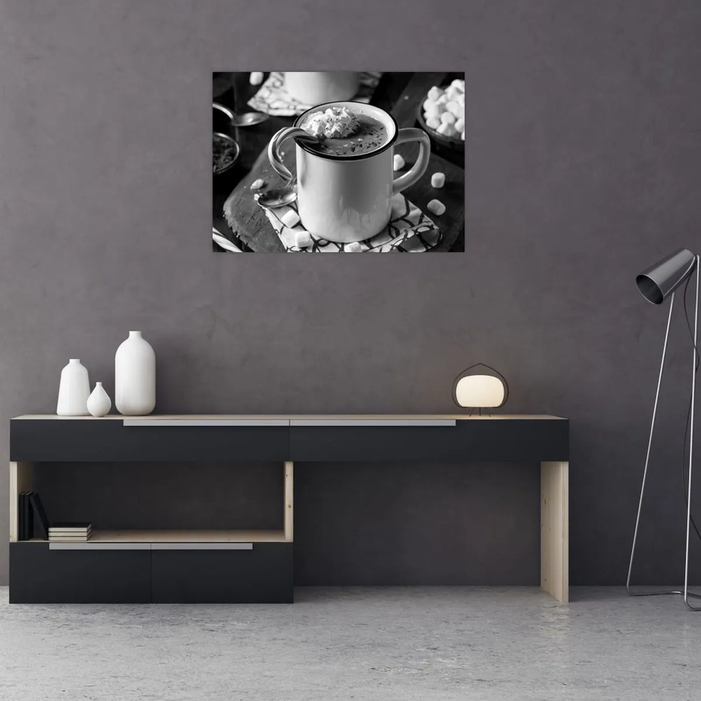 Kép - Karácsonyi forró csokoládé (70x50 cm)