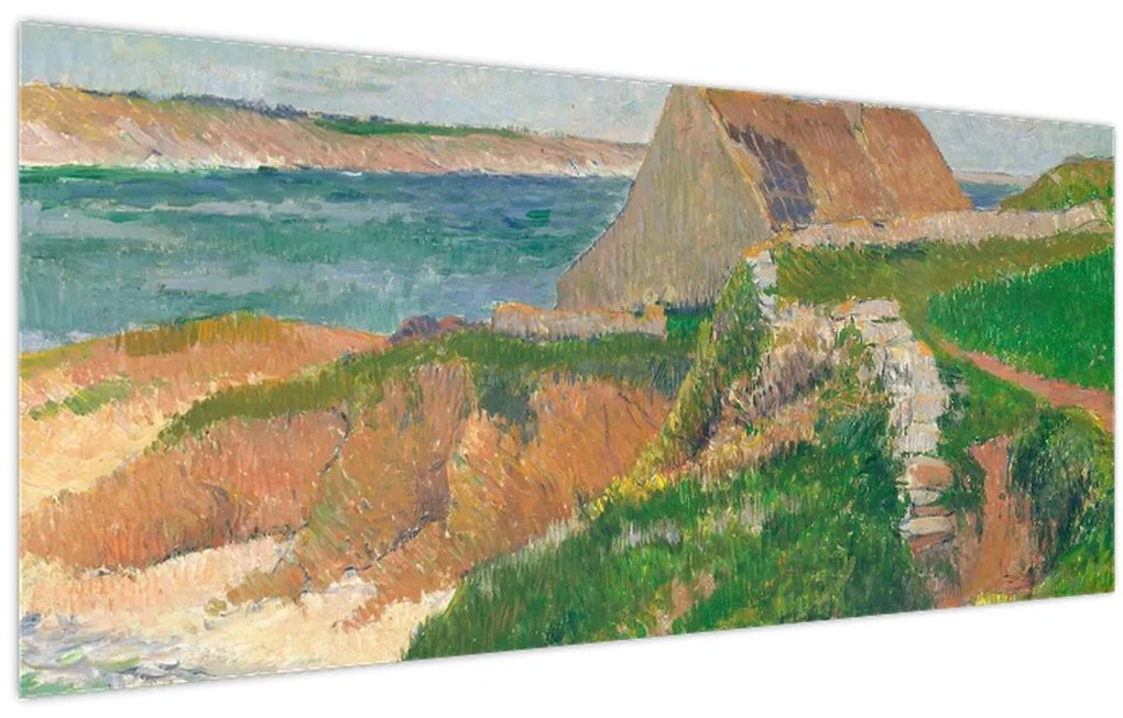 Kép - Henri Moret, The Island of Raguenez, Brittany, reprodukciók (120x50 cm)