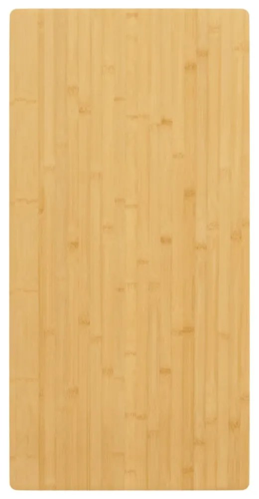 bambusz asztallap 50x100x4 cm