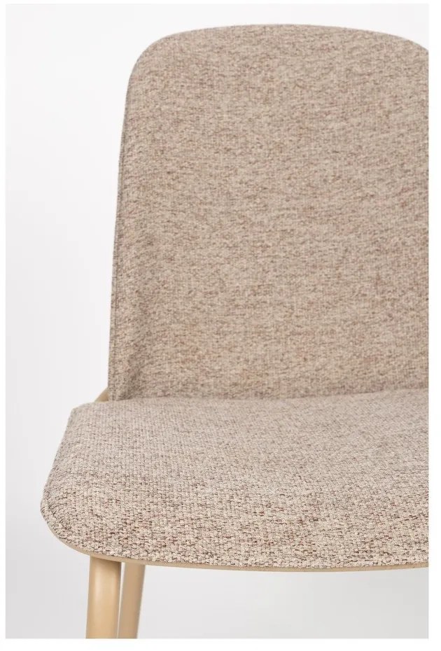 Bézs étkezőszék szett 2 db-os Clip – Zuiver