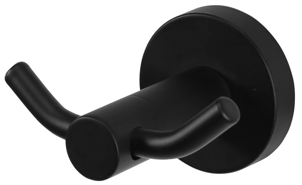 Fürdőszoba fogas Black 332914A MIST 02
