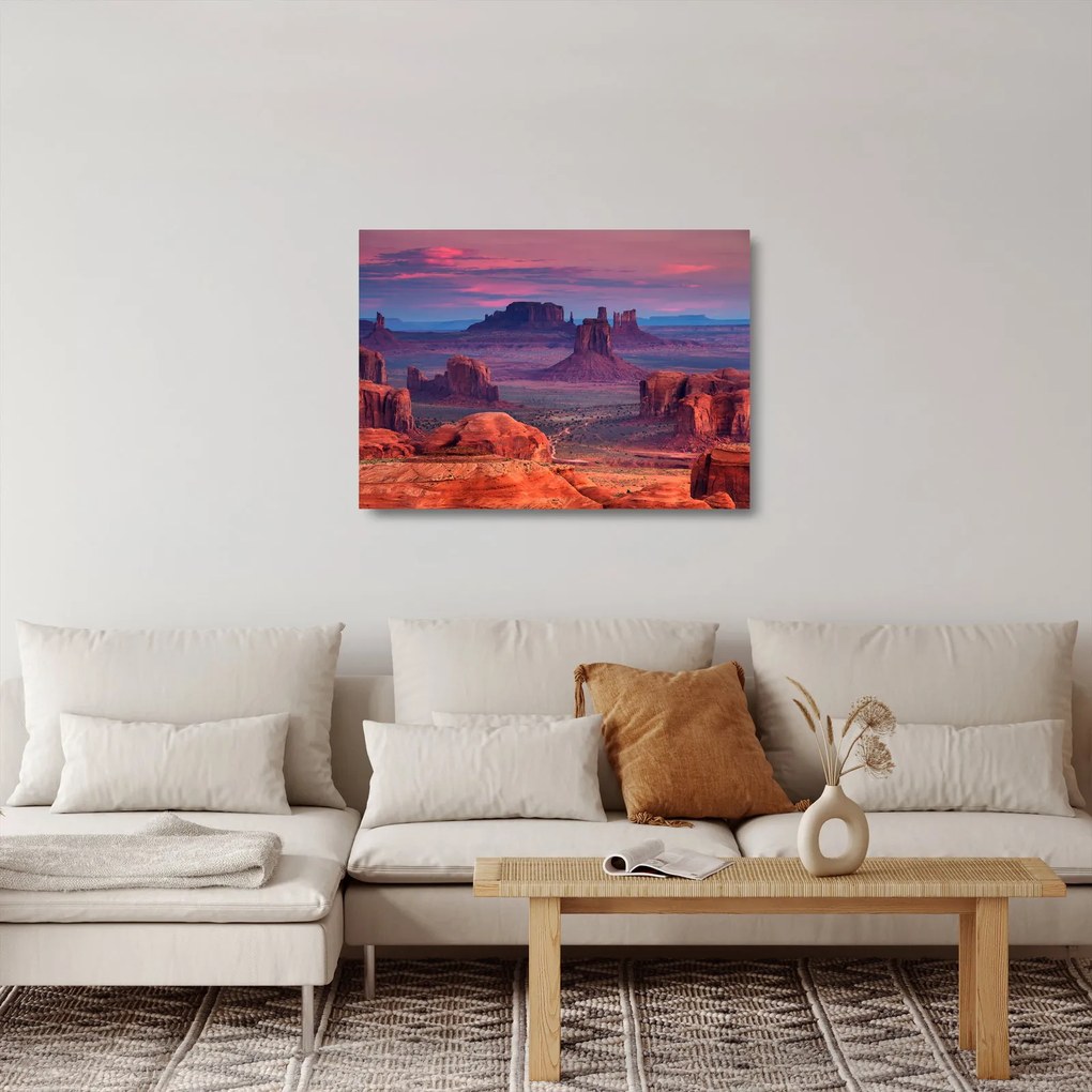 Üveg kép - Hunts Mesa (70x50 cm)