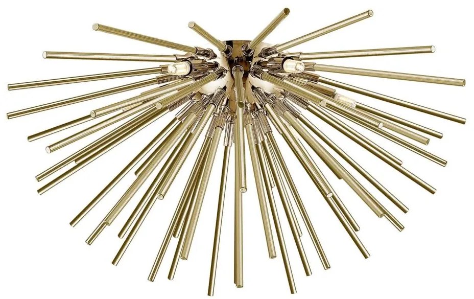 Zuma Line C0491-06B-F7DY - Felületre szerelhető csillár URCHIN 6xG9/42W/230V arany