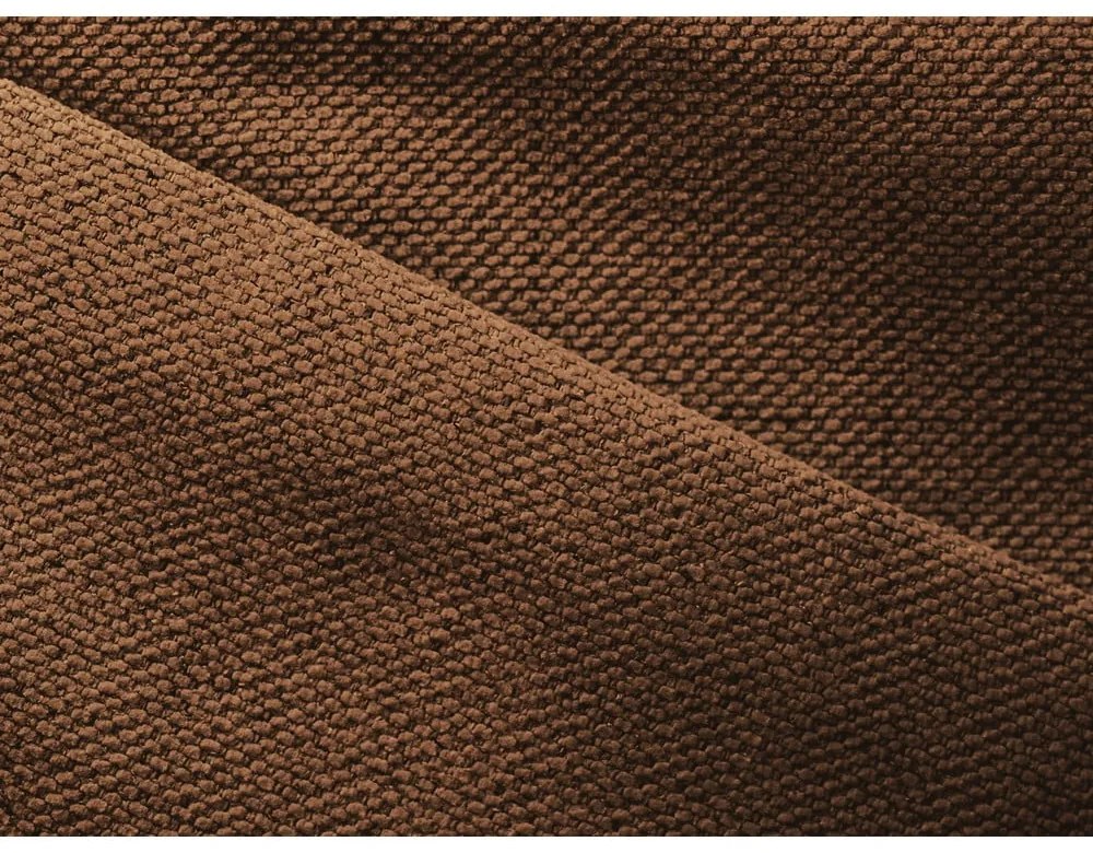 Narancssárga kinyitható-tárolóhelyes sarokkanapé (bal oldali) Nanea – Makamii