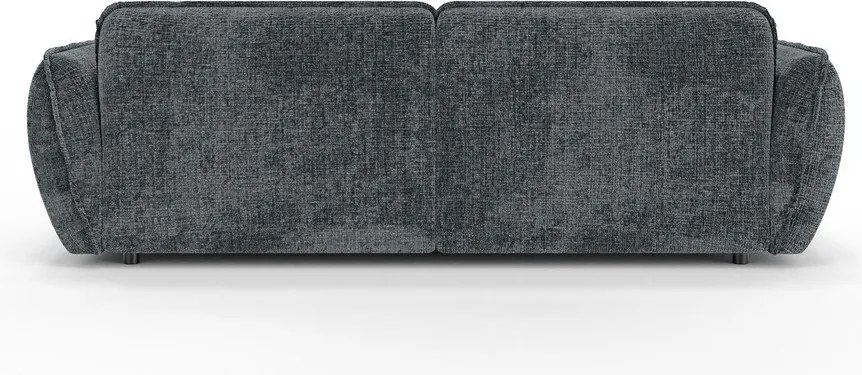 Sötétszürke zsenília sarokkanapé (jobb oldali-heverő résszel) Nelia – Ropez