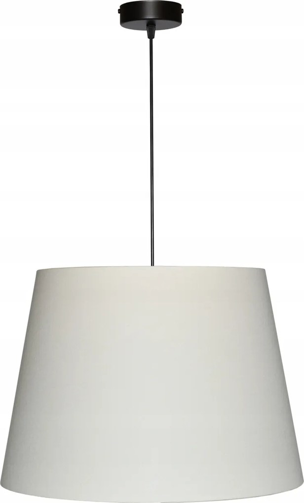 Lámpa Függő Csillár E27 Krém Lámpabúra Kúp 34x44 h29 Mirano