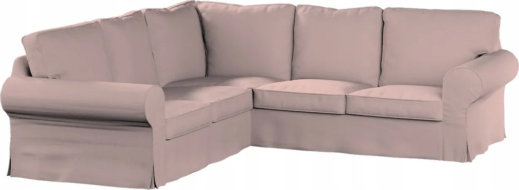 Ektorp Ikea sarokkanapé huzat, rózsaszín