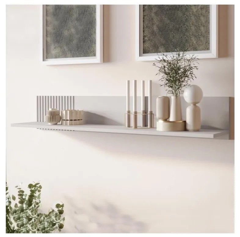 Fali polc ARUBA 20x120 cm bézs