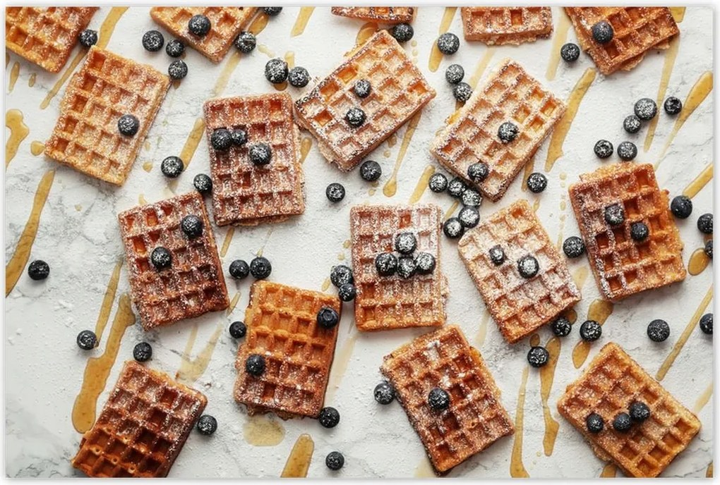 Poszterek 120x80 Gofri Amerikai áfonya