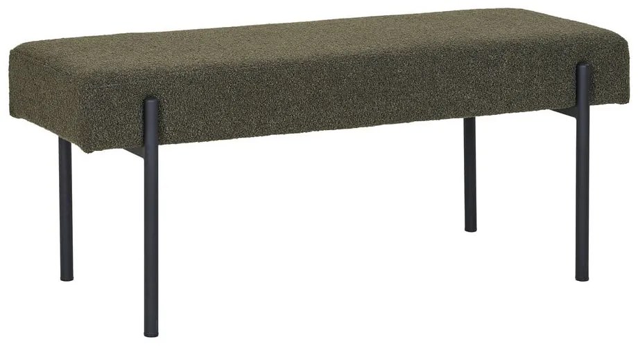 Sötétzöld buklé pad Swindon – House Nordic