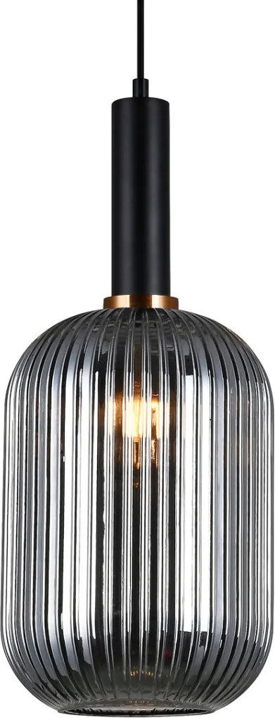 ITALUX PND-5588-1L-BKSG ANTIOLA Egyágú Függesztett Lámpa Fém E27 IP20