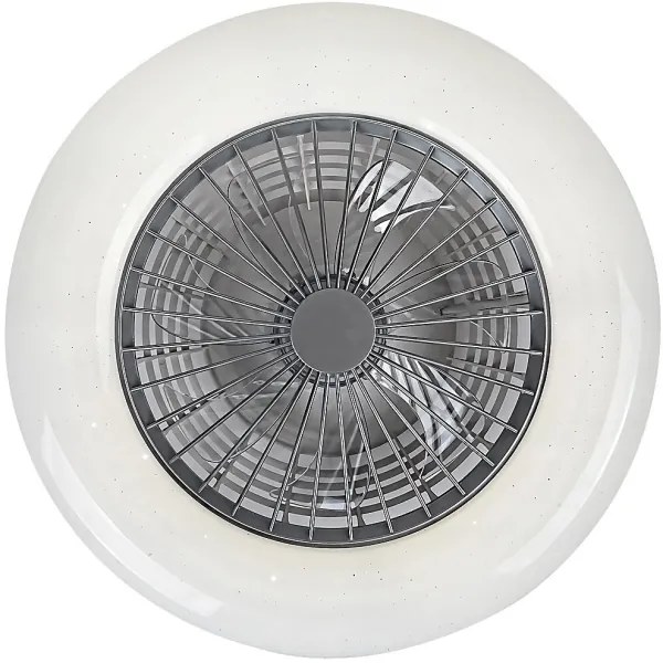 Rabalux - LED Dimmelhető mennyezeti lámpa ventilátorral LED/30W/230V + távirányító
