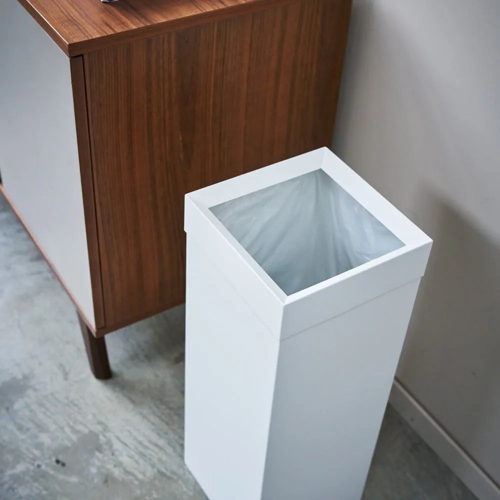 Fehér fém szemetes 27 l Tall – YAMAZAKI