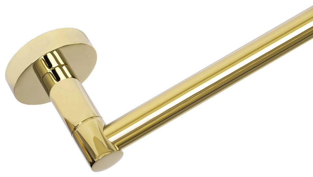 Falra szerelhető wc papír tartó MIST 04 GOLD