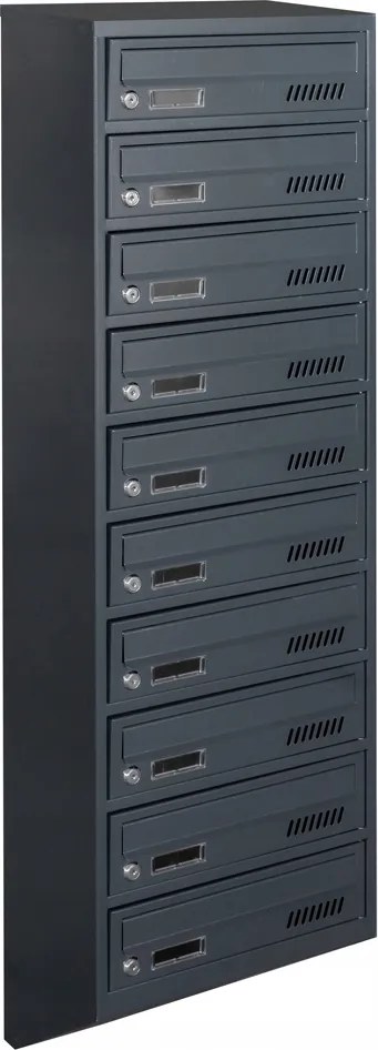 Eurobérlői postaláda GDS10 7016 +szám