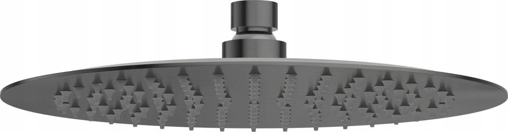 Balneo Kerek Zuhany Esőztető Cascade Gun Fém Rozsdamentes Acél