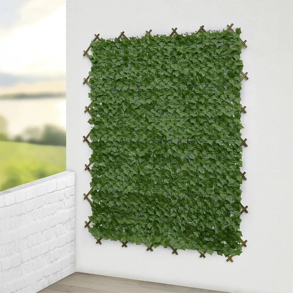 Zöld műanyag belátásgátló erkélyre 300x100 cm Ivy – Maximex