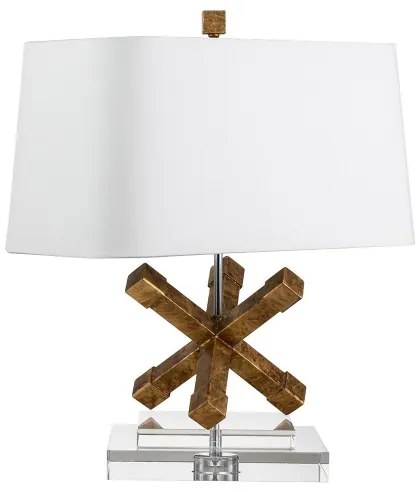 Elstead GN-JACKSON-SQUARE-TL - Asztali lámpa JACKSON SQUARE 1xE27/60W/230V