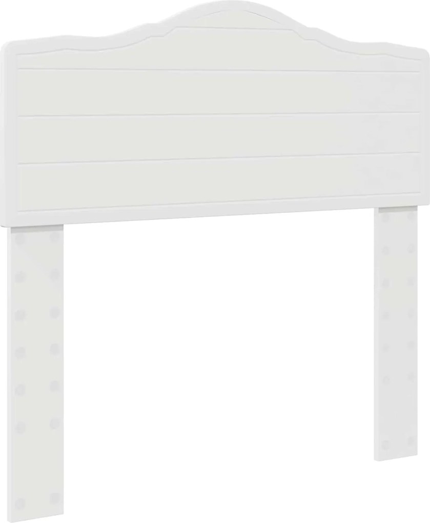 vidaXL Fejtámla Fehér 100 cm Faanyag