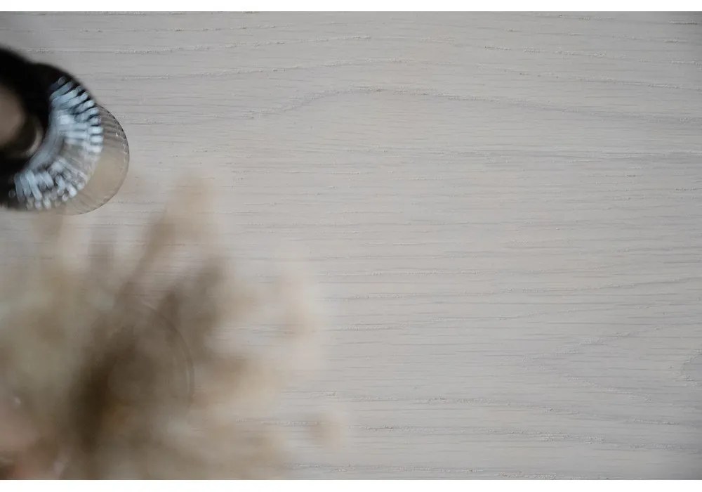 Natúr színű kerek dohányzóasztal tölgyfa dekorral 90x90 cm Yumi - Rowico