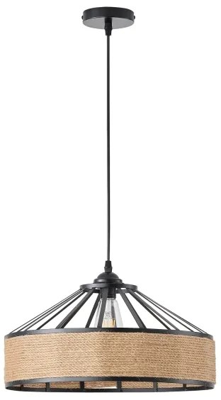 Csillár zsinóron 1xE27/15W/230V bézs