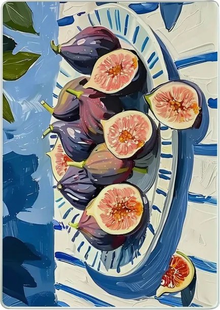 30 × 40 cm edzett üveg vágódeszka