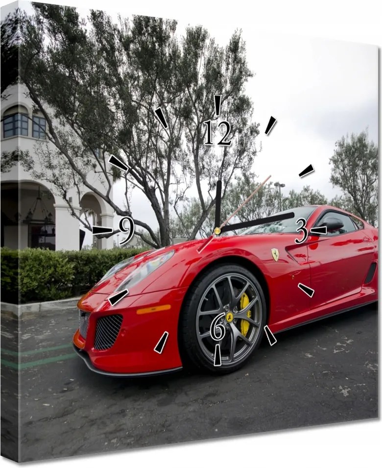 Falióra 40x40 Piros Ferarri