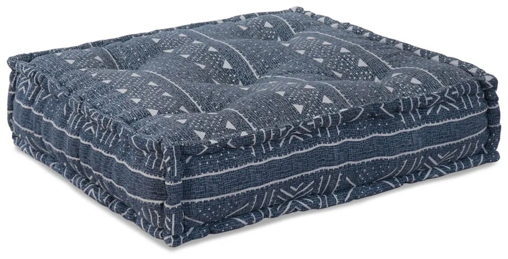 Moduláris Puff Indigo 70x70x36 Szövet