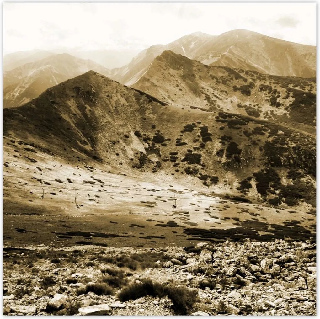 Poszterek 140x140 Tátra Lengyel hegyek Kilátás