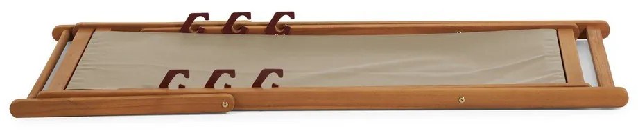 Adredna sötétzöld akácfa összecsukható strand szék - Kave Home