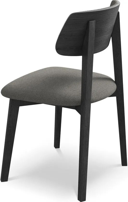 Szürke tömörfa étkezőszék Niu – Makamii