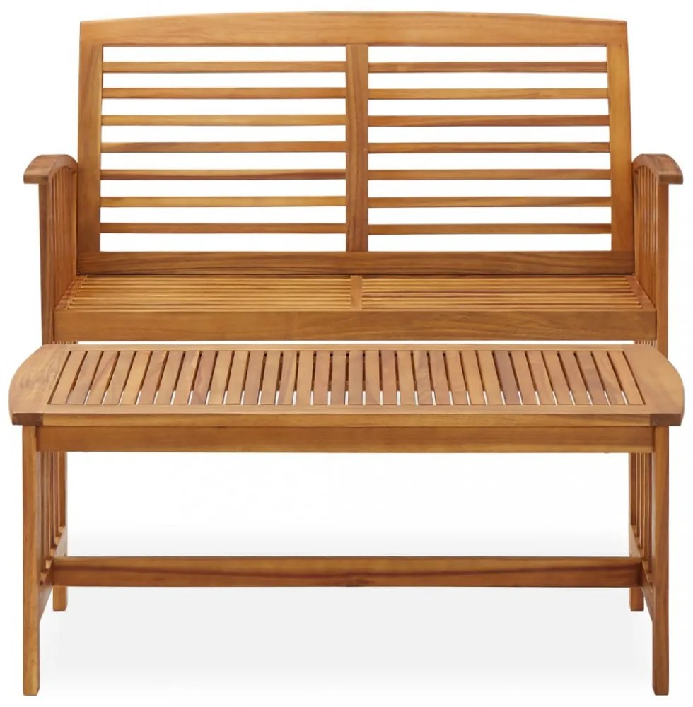 2 részes tömör akácfa kerti társalgószett