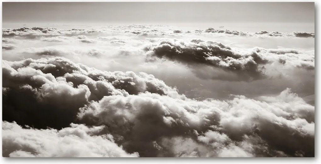 Lacobel Panel Felhők madártávlatból 140x70 cm Ragasztó