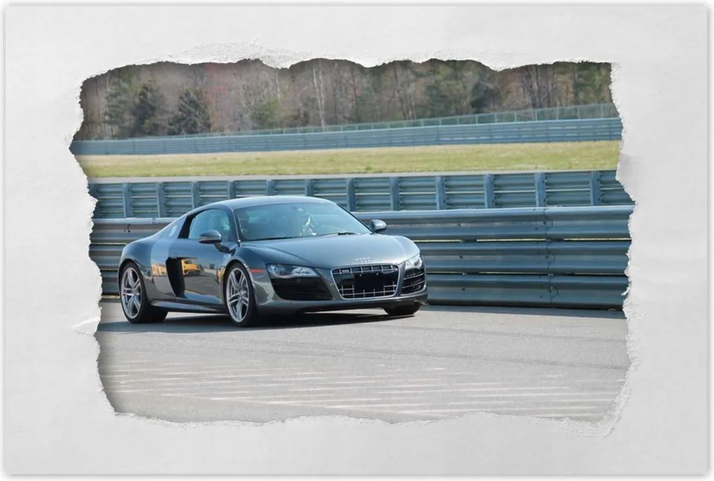 120x80-as Audi poszter akcióban Fura Auto