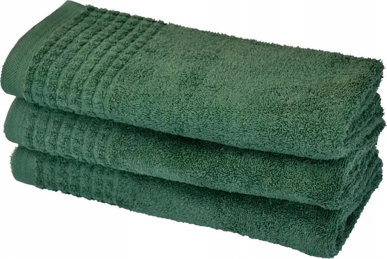 Uno pamut törölköző 500gramm 50x100 sötétzöld