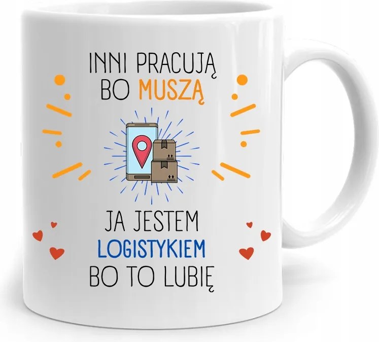 Logisztikai Bögre Tökéletes Ajándék Születésnapra, fényképes nyomtatással