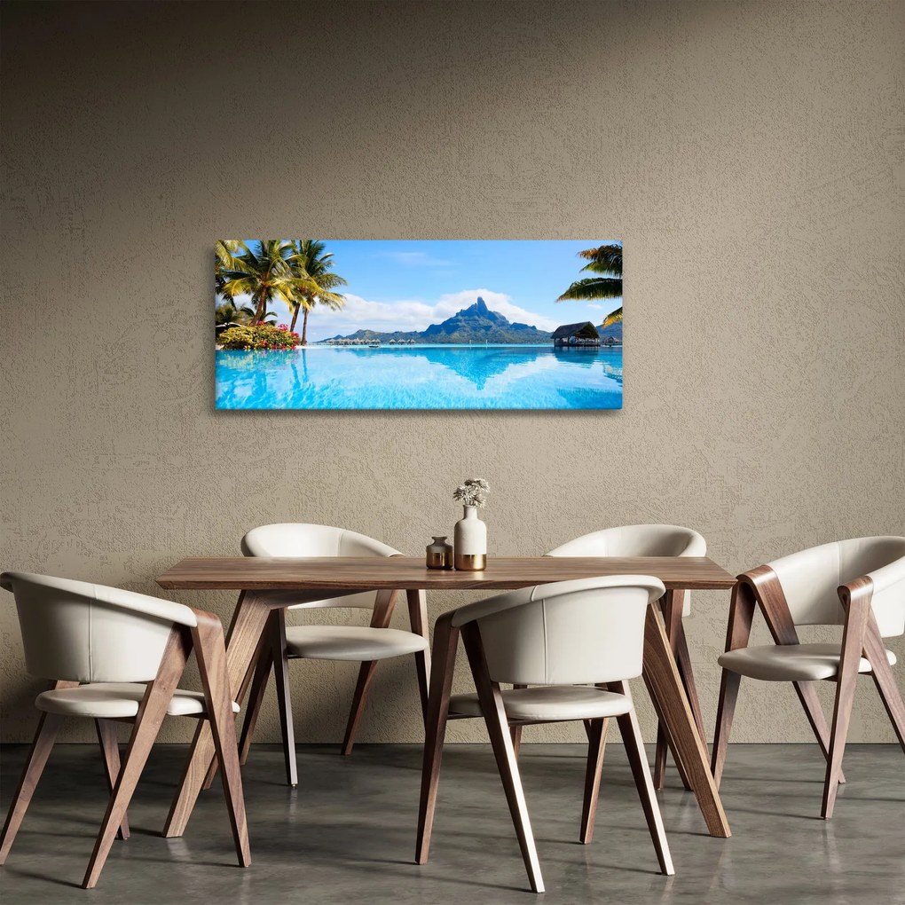 Kép - Pálmafák és strandok (120x50 cm)