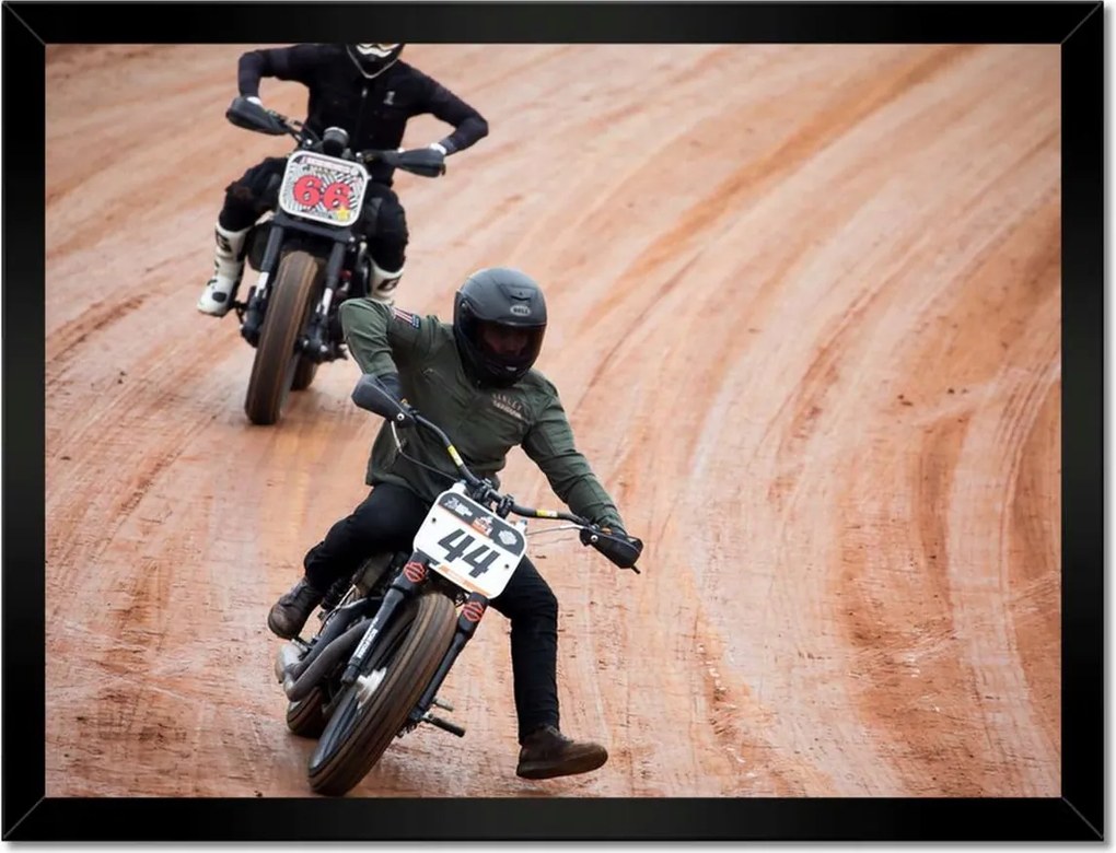 Poszterek keretben 40x30 Harley Davidson Motorkerékpár