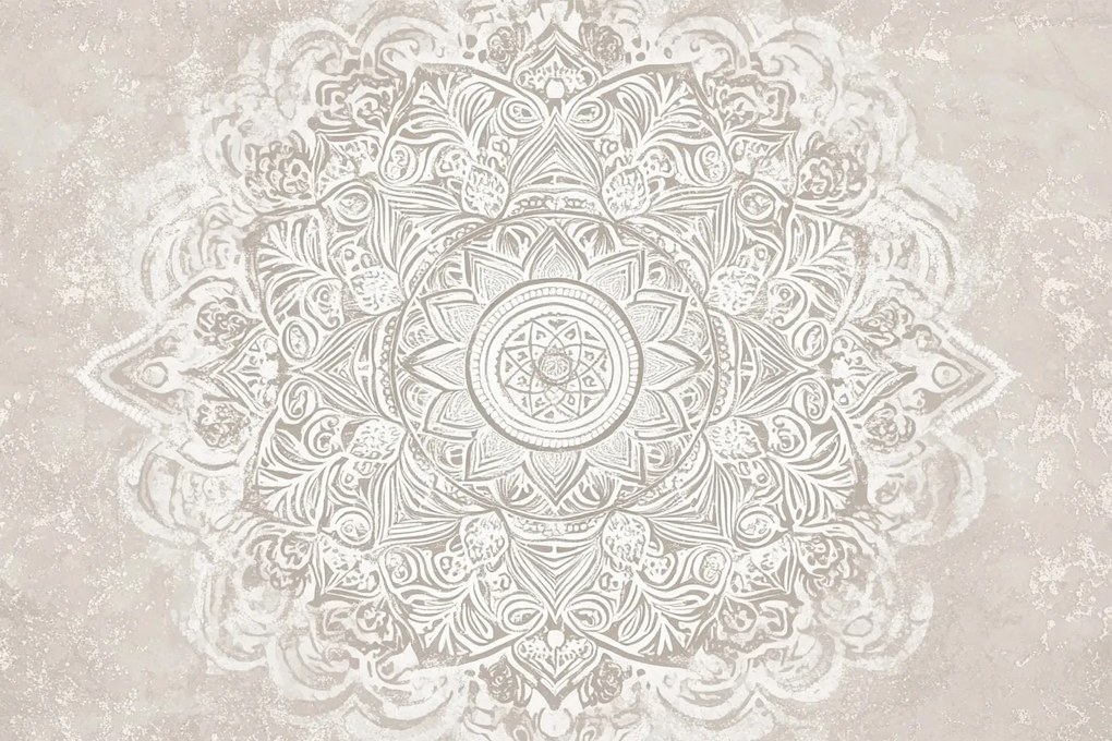 Fotótapéta Flizelina Grafika Mandala Rozetta Harmónia Boho 312x219 ragasztó