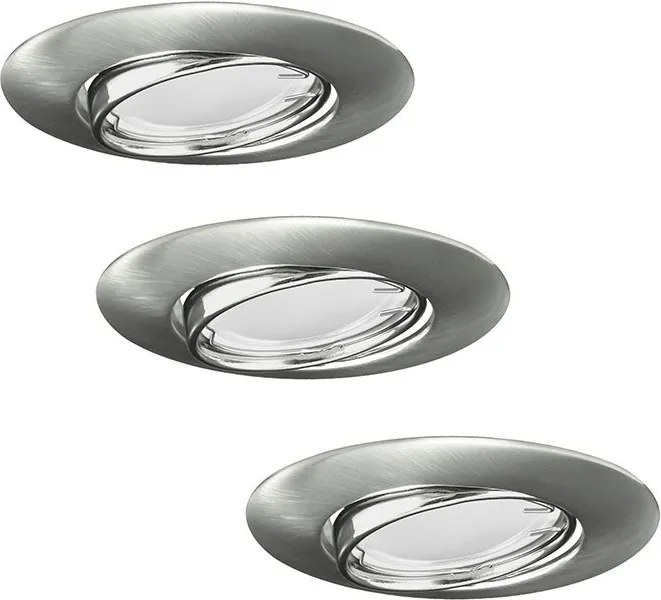 Polux OLIN 306203 Beépíthető spotlámpa 1x3,5W/GU10 3000K 250LM IP20
