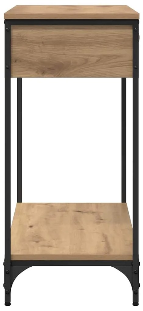 Konzolasztal Other kézműves tölgy 100 x 34.5 x 75 cm Faanyag