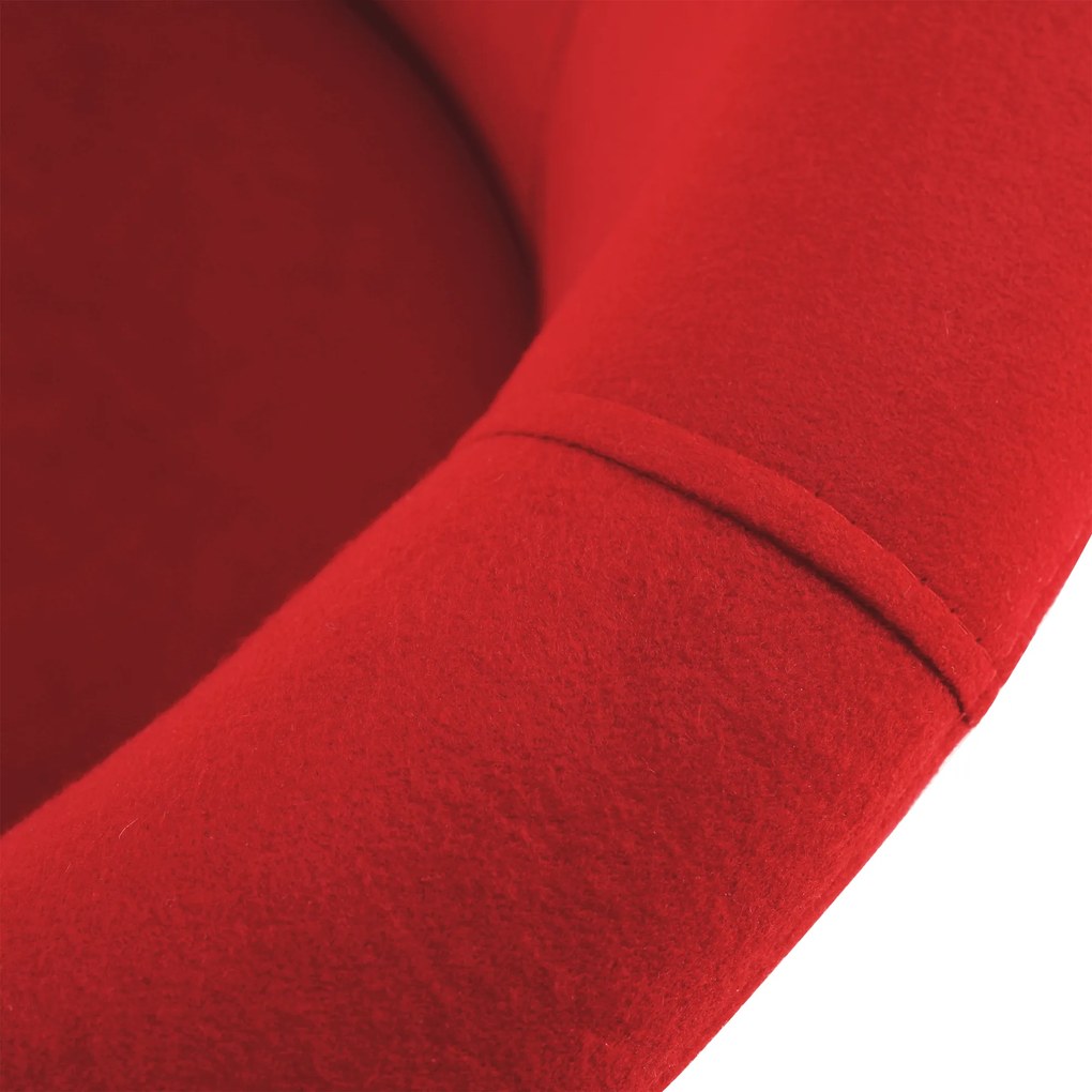 Klub fotel, piros, CUBA