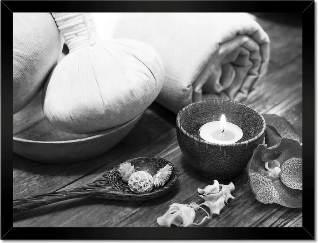 Poszterek keretben 40x30 Spa Welness Relaxáció
